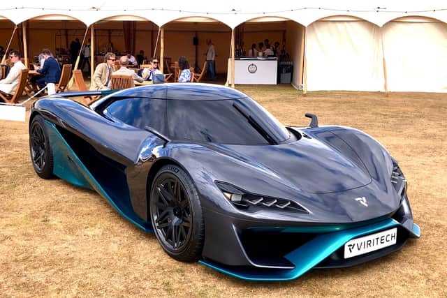 The Viritech Apricale is the world’s first hydrogen-powered hypercar