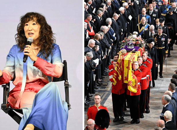 <p>Killing Eve and Grey’s Anatomy star Sandra Oh was in attendance at Queen Elizabeth II’s funeral on Monday, 19 September</p>
