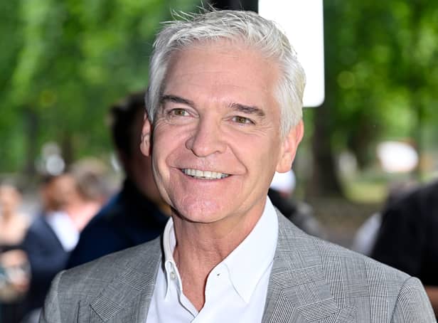 <p>Phillip Schofield’s We Buy Any Car images are replaced online after allegation of jumping the queue, at Westminster Hall. (Photo by Gareth Cattermole/Getty Images)</p>