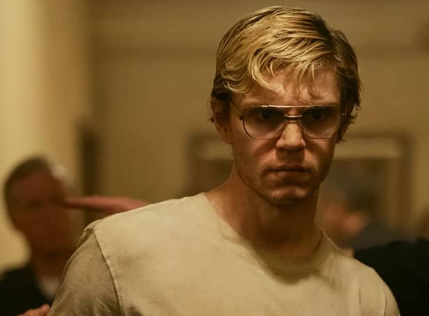 <p>Evan Peters as serial killer Jeffrey Dahmer (Photo: Netflix)</p>