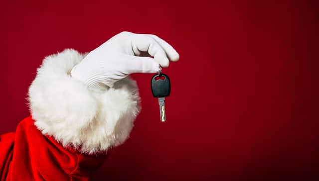 Be wary of wearing your Santa costume whilst driving