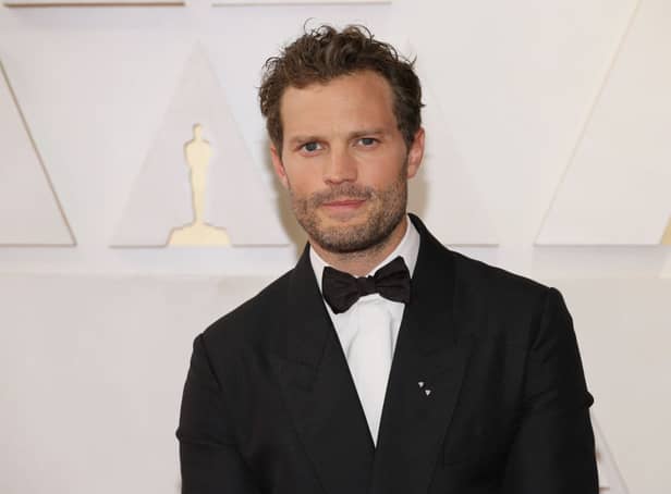 <p>Jamie Dornan attends the 94th Annual Academy Awards at Hollywood and Highland on March 27, 2022 in Hollywood, California. (Photo by Mike Coppola/Getty Images)</p>