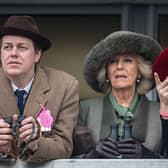 Tom Parker Bowles (left) and Camilia (right) 