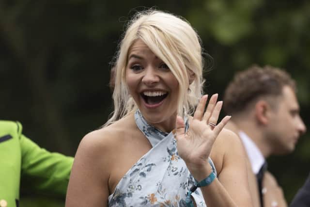 The attractive smile of Holly Willoughby (photo: Getty Image)