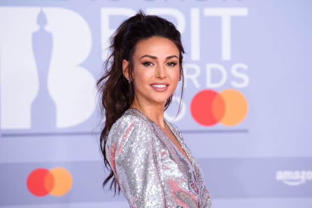 Michelle Keegan and her winning smile (photo: Getty Images)
