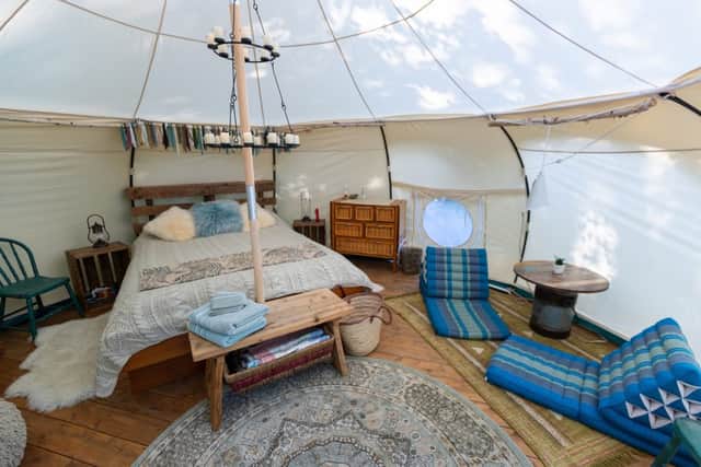 Try a glamping staycation (photo: Adobe)