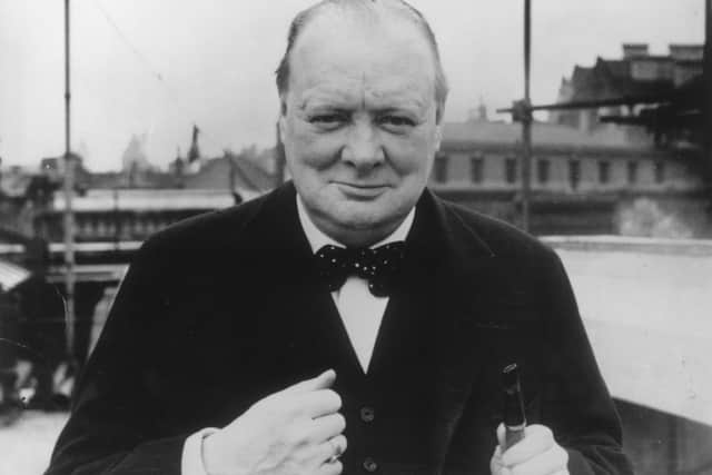 The Queen's first Prime Minister, British Conservative politician Winston Churchill (photo: Getty Images)
