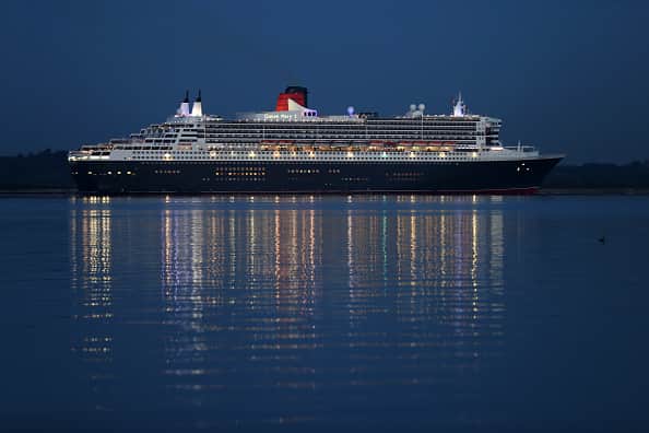 Flagship cruise operator Cunard has confirmed its rearranged departure date for the Queen Mary 2 after the company was forced to issue refunds following a last minute cancellation.  (Photo by Naomi Baker/Getty Images)