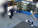 Thieves caught on camera robbing a jewellery store in East Sussex