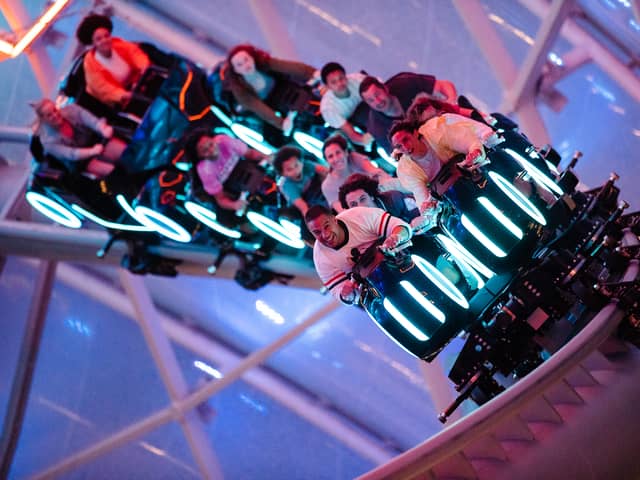 TRON Lightcycle at Walt Disney World (Steven Diaz, Photographer)