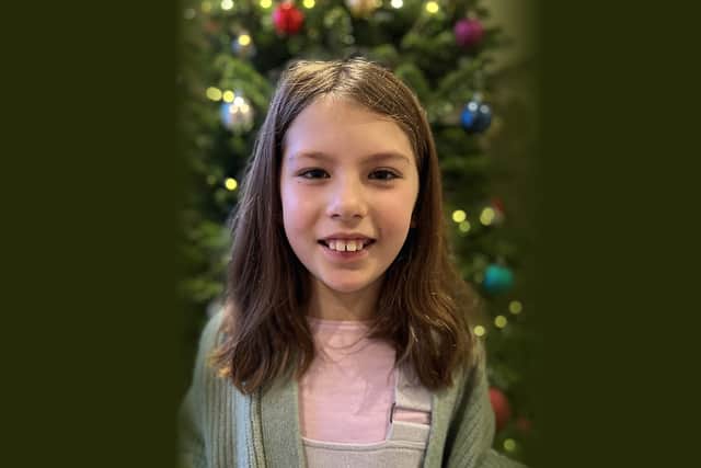 One of the Palisade trial’s participants Emily Pratt, 9, had her life changed by the peanut allergy treatment, her mother said (image: PA/family handout)