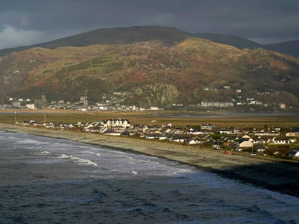 The Welsh village of Fairbourne in Gwynedd which is under threat from climate change and rising seas causing coastal erosion (Photo by Christopher Furlong/Getty Images)