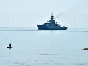 HMS Severn is one of the Royal Navy shops being deploying to Jersey to conduct maritime security patrols (Getty Images)