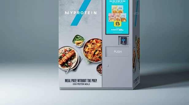 Iceland and MyProtein has launched a world-first ready meal machine at a UK gym chain