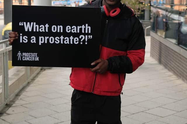 'What on Earth is a prostate?' campaign launches after research finds nearly 8 in 10 black men weren't aware that their ethnicity can have an influence on the risk of prostate cancer