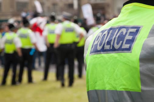 A West Yorkshire Police officer has lost his job after a man complained his head was stamped on during an arrest. 