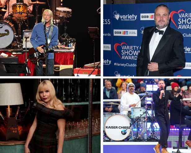 A selection of the stars performing at various venues across the county in April