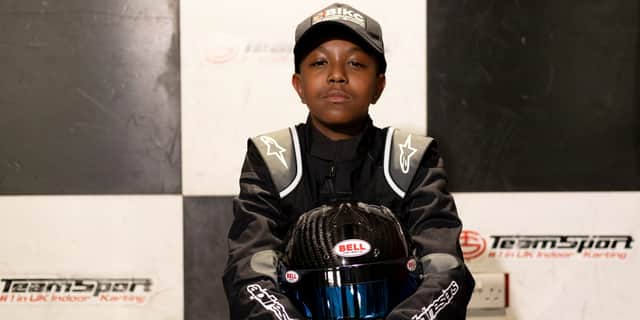 Boy, 12, tipped to be future F1 champion.