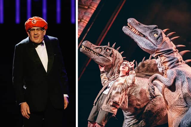The first weekend of June sees Jurassic Musical Adventure and Count Aruther Strong take to the stage at Blackpool Grand Theatre. Credit: Getty
