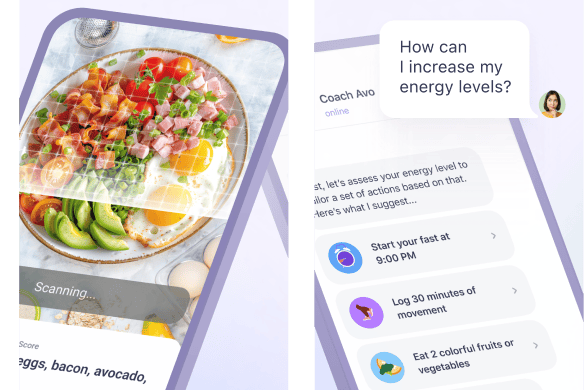 The app is powered by AI