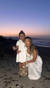 Sofia Alessia, 27, with her daughter Alya-Valentina, 4, after weight loss surgery.