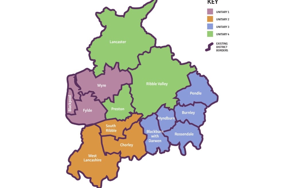 Decisions on Lancashire council mergers to be retaken