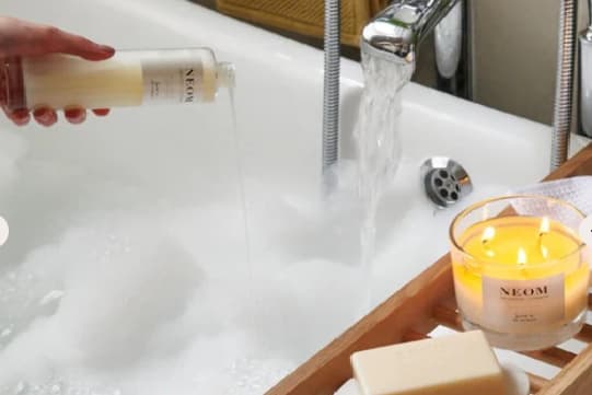 Neom Main Kit The most luxurious NEOM bath and body kit is on sale with 50% off