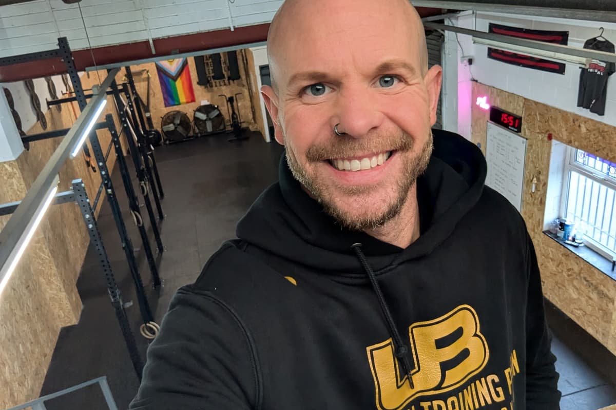 Colne’s ex-military gym owner standing Unbroken with his gym