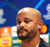 Bayern Munich head coach Vincent Kompany (John Walton/PA)