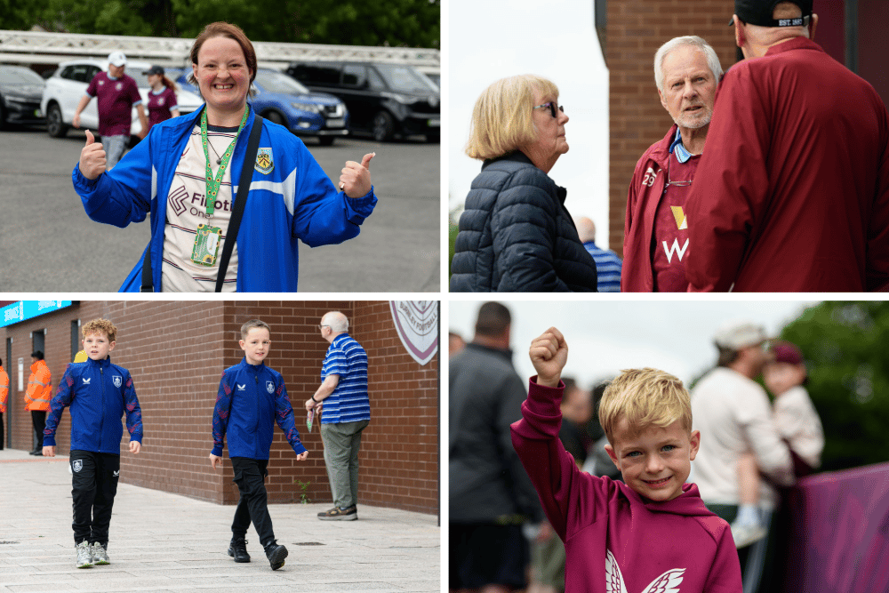 25 photos of Burnley fans arriving at Turf Moor for Championship opener ...