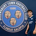 Kian McMahon-Brown has joined Shrewsbury Town on a season-long loan from Burnley