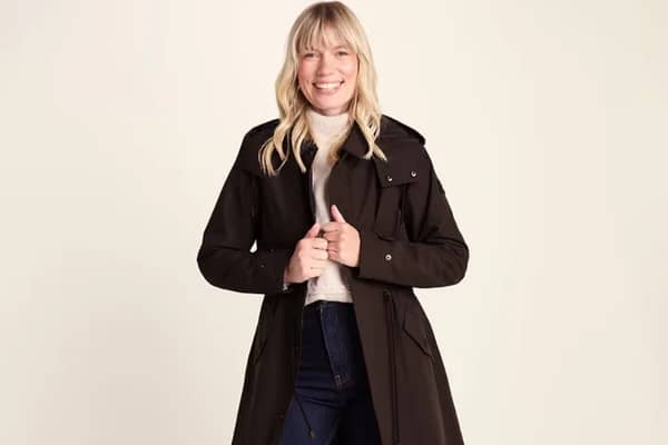 TOG24 Alva Womens Waterproof Trench Coat - Chocolate Brown