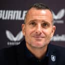 Burnley head coach Nicky Hayen speaks to the media following the 1-1 draw with Middlesbrough. Photo: Kelvin Lister-Stuttard