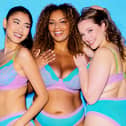 Lemonade Dolls’ colourful Flex Collection in Aqua combines turquoise, soft pink and zesty lime green for a fresh take on everyday lingerie.