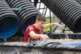 Competitors take on Born Survivor in the Ribble Valley