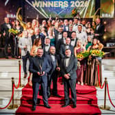 The newly crowned winners of the BIBAs 2026 at Blackpool Tower ballroom