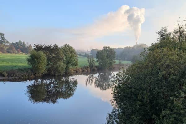 A shot of the landscape in Ribble Valley