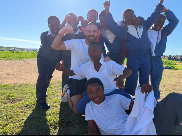 Steven Garstang will take on the London Marathon next year following a life-changing trip to South Africa.