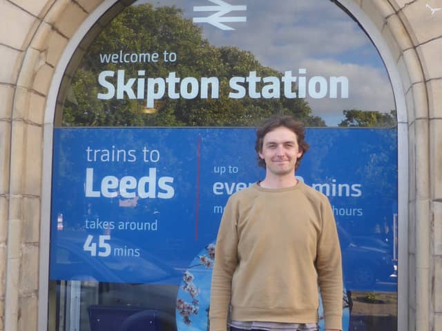 Theo Morgan Lundie, a Phd researcher from Lancaster University