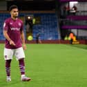 Marcus Edwards looks dejected following the 1-1 draw with Charlton Athletic. Photo: Kelvin Lister-Stuttard