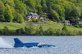 After a 20 year restoration project, Donald Campbell's Bluebird returned to the waters of Lake Coniston. Now the official film maker for the Bluebird  Festival is coming to Burnley Film Makers to give a talk.