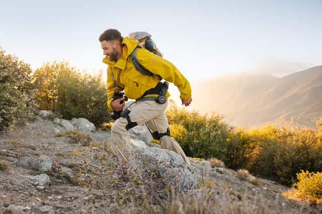 For powering up a hill, it's quite remarkable the difference the exoskeleton makes