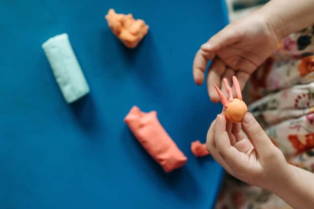 Using air-dry clay, participants will be invited to design and create their very own monster. How many eyes will your monster have?