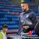 Kyle Walker arrives at Turf Moor before Burnley v Wolverhampton Wanderers. Photo: Kelvin Lister-Stuttard