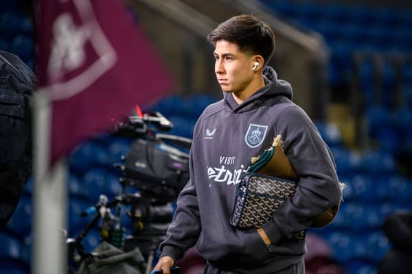 Dastan Satpayev arrives at Turf Moor before Burnley v Wolverhampton Wanderers. Photo: Kelvin Lister-Stuttard