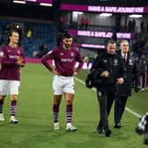 Nicky Hayen following the 2-1 defeat to Wolves at Turf Moor. Photo: Kelvin Lister-Stuttard