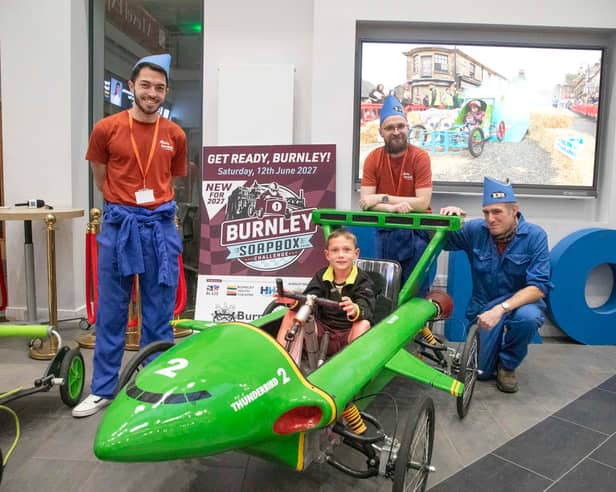 Burnley Soapbox Challenge workshop at Burnley College