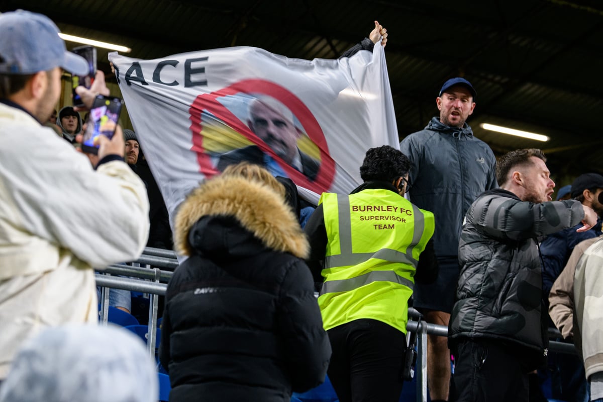 Police clarify their involvement in Burnley fan banner 'altercation'