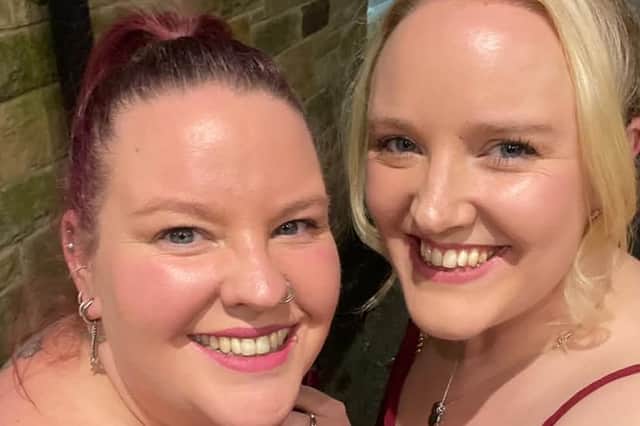 Fiona (left) and Marina as themselves