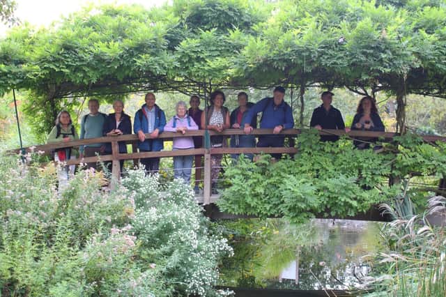 A Japanese garden was among one of the places members of Burnley Twinning Association visited during a visit to the twin town of Vitry-sur-Seine